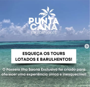 instagram Punta Cana em Português